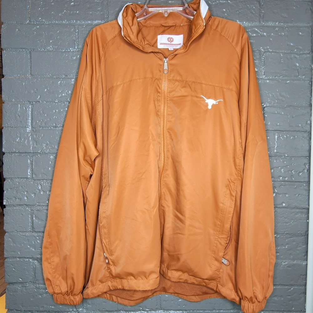 Men's Texas Longhorn Windbreaker with Hood - Texas COOP - Size Large